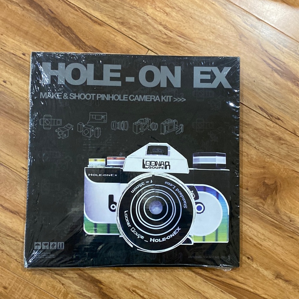 Make and shoot pinhole camera kit
